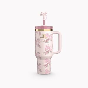 Stanley x LoveShack Fancy Holiday Quencher in Rosa Beaux Pink 40oz